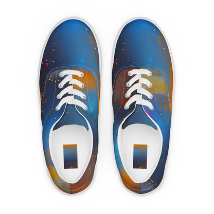 Women's Lace-Up Canvas Shoes - Gilles Glaze