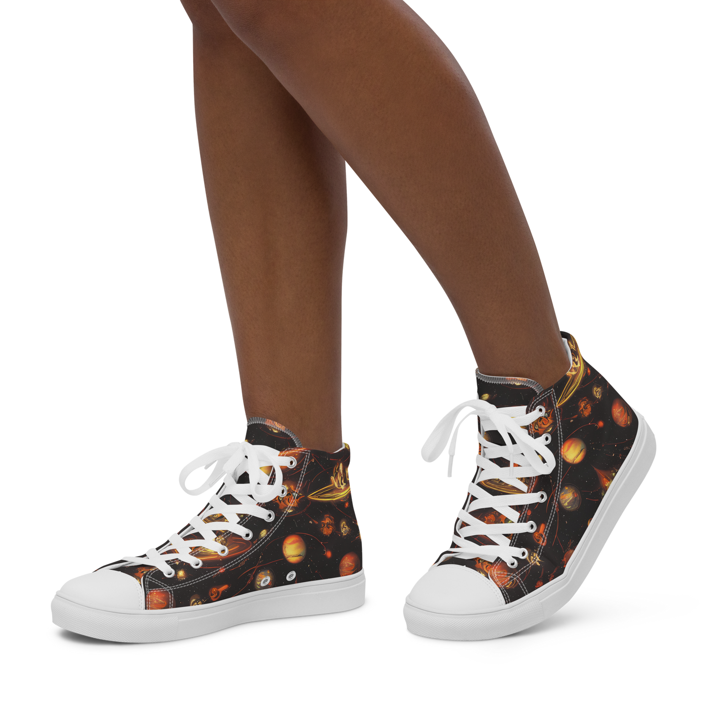 Women's High Top Canvas Shoes - Murillo Vortex