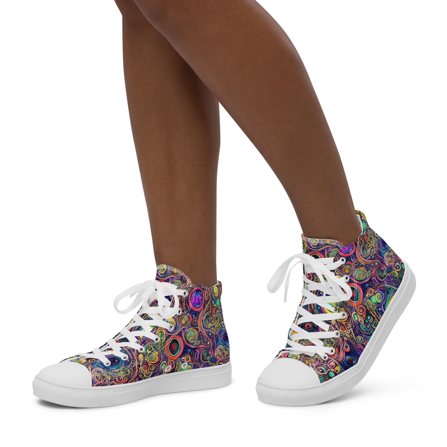 Women's High Top Canvas Shoes - Jansson's Nebula