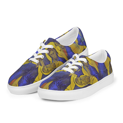 Men's Lace-Up Canvas Shoes - Divine Reverie