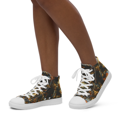 Women's High Top Canvas Shoes - Van Dyck Vortex