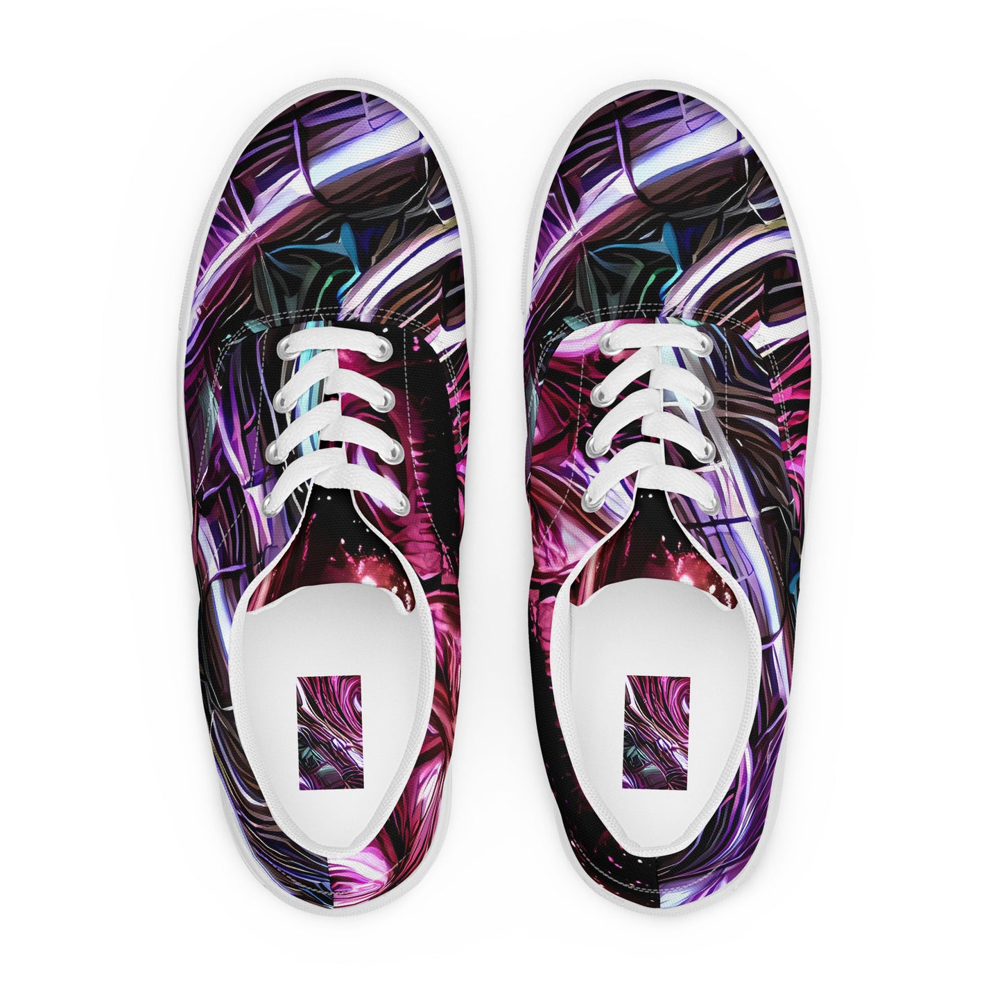 Women's Lace-Up Canvas Shoes - Nebula Fusions