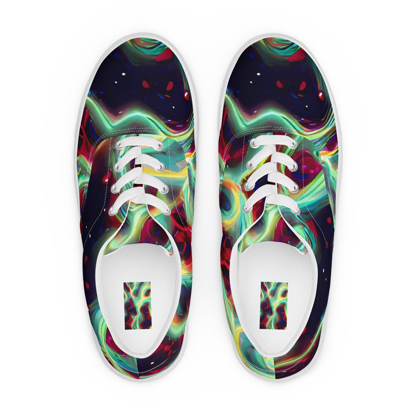 Women's Lace-Up Canvas Shoes - Chimeric Currents