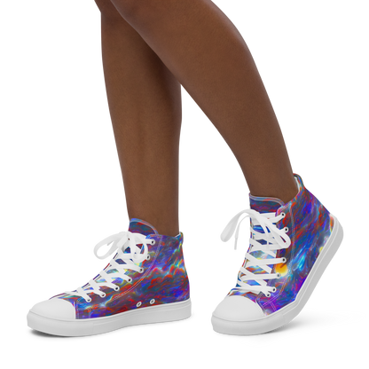 Women's High Top Canvas Shoes - Orion Ripple