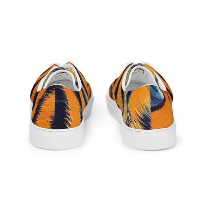 Men's Lace-Up Canvas Shoes - Tiger's Dream