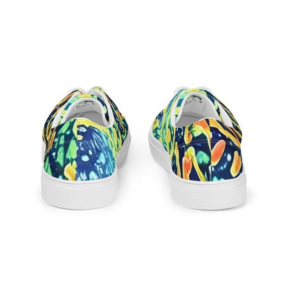 Men's Lace-Up Canvas Shoes - Vortex Glow