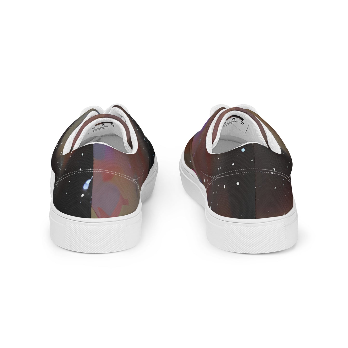 Women's Lace-Up Canvas Shoes - Kohn Confetti