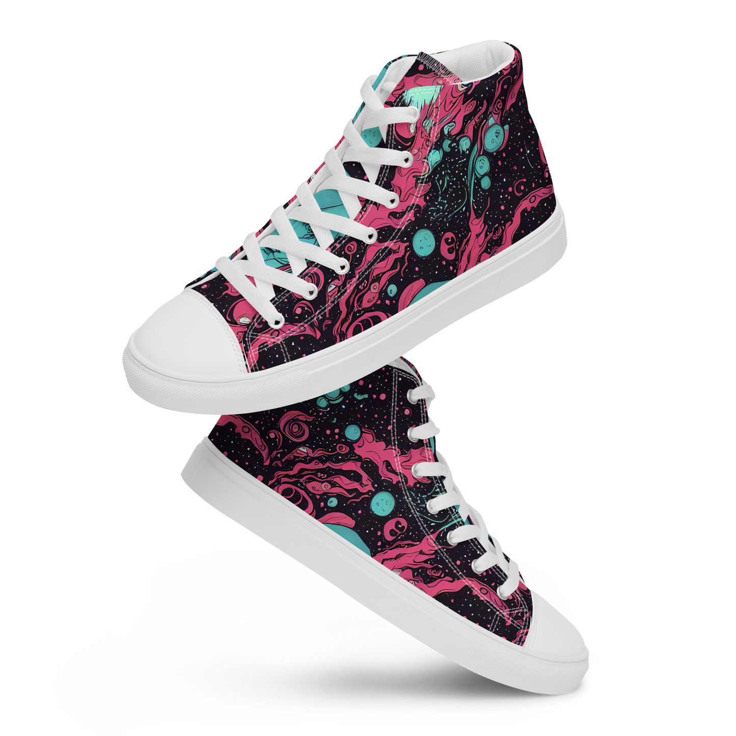 Women's High Top Canvas Shoes - Spectral Dreamer