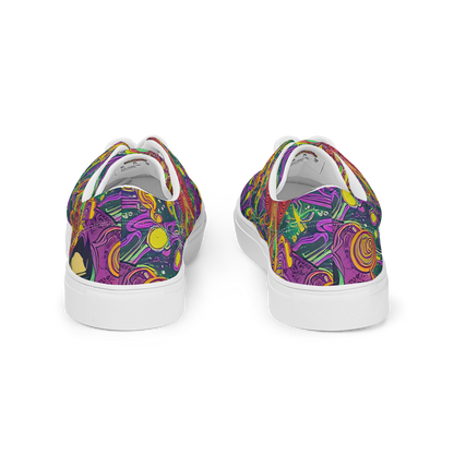 Women's Lace-Up Canvas Shoes - Odyssey in Color