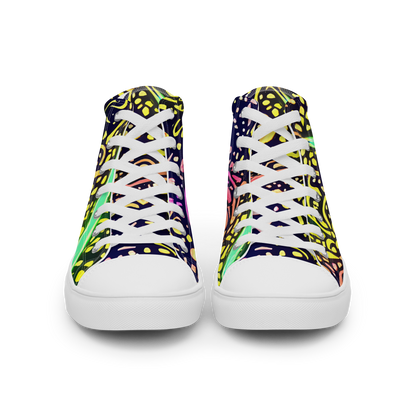 Women's High Top Canvas Shoes - Isenbrant Illumination