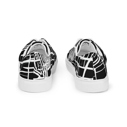 Men's Lace-Up Canvas Shoes - List's Labyrinth