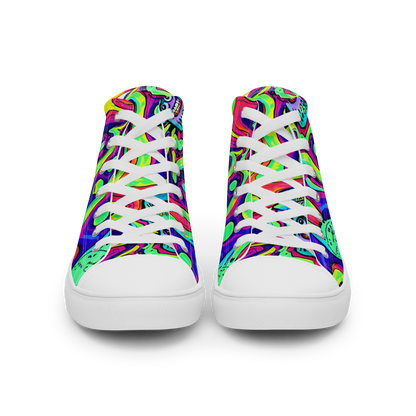 Women's High Top Canvas Shoes - Frizzled Spirits