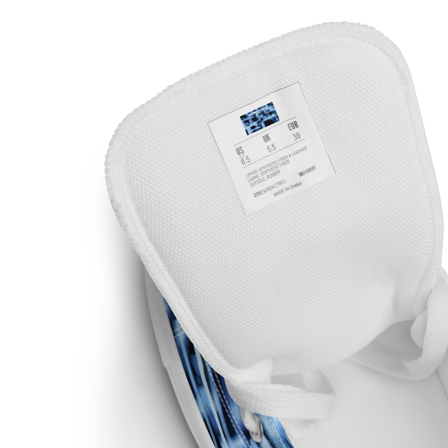 Women's High Top Canvas Shoes - Circuit Frost