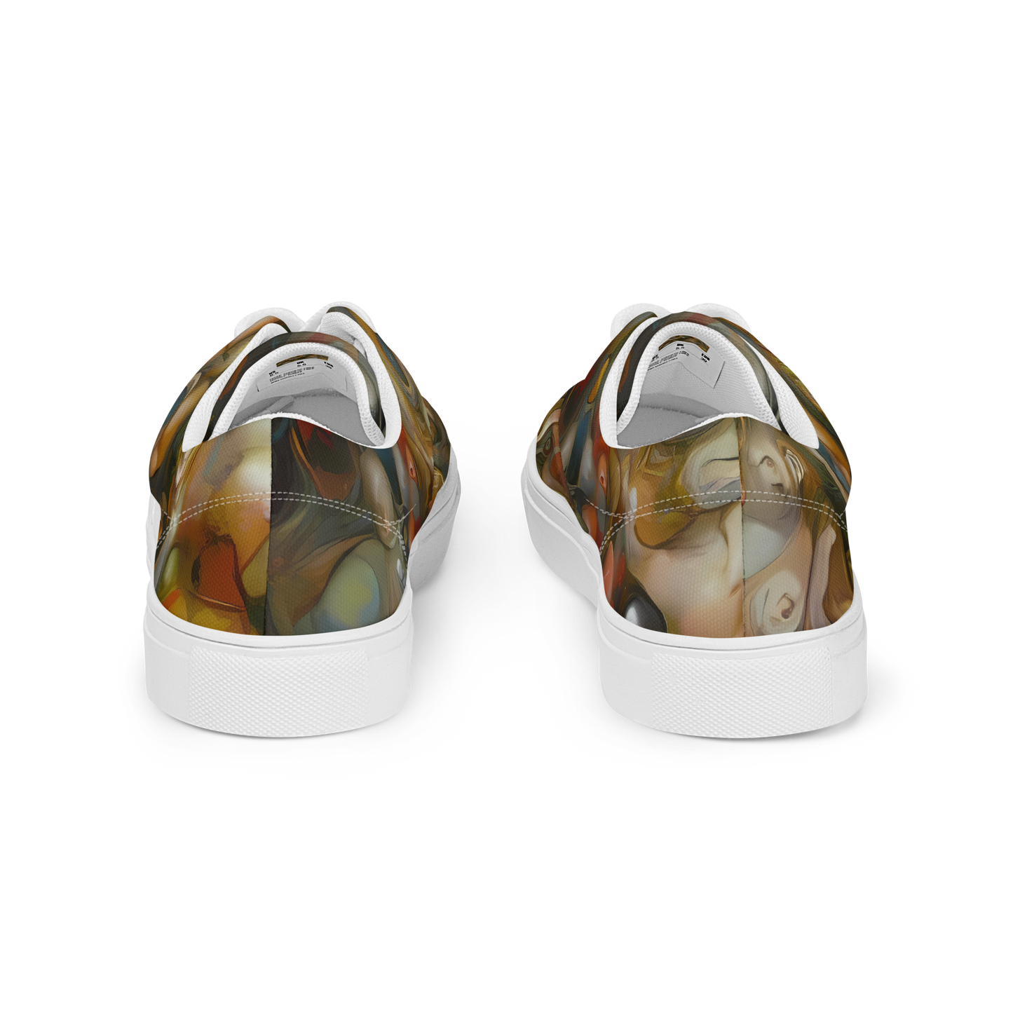 Women's Lace-Up Canvas Shoes - Cryptic Canvas