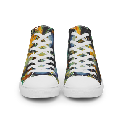 Women's High Top Canvas Shoes - Menzel's Maelstrom