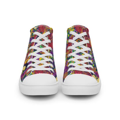 Women's High Top Canvas Shoes - Odyssey in Color