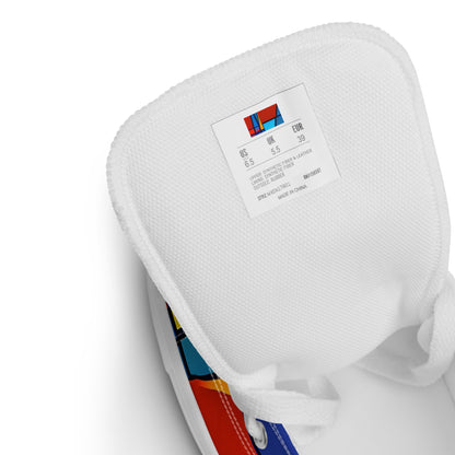 Women's High Top Canvas Shoes - Neoplastique