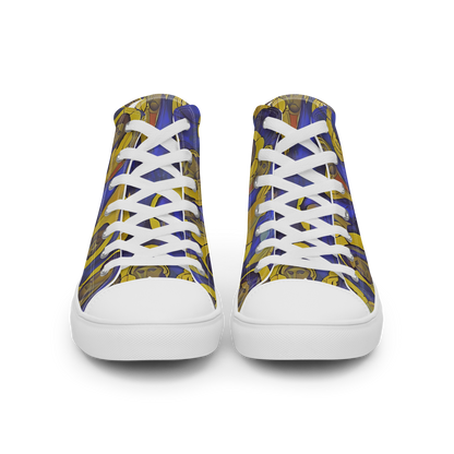 Women's High Top Canvas Shoes - Divine Reverie