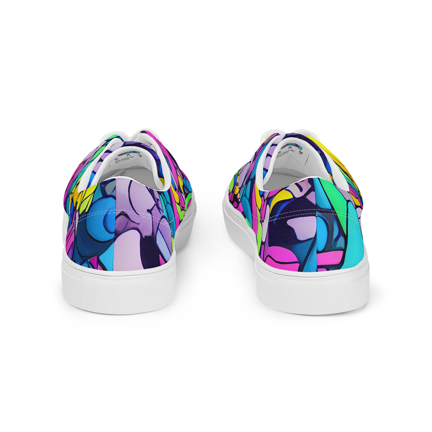 Women's Lace-Up Canvas Shoes - Radiant Revelation