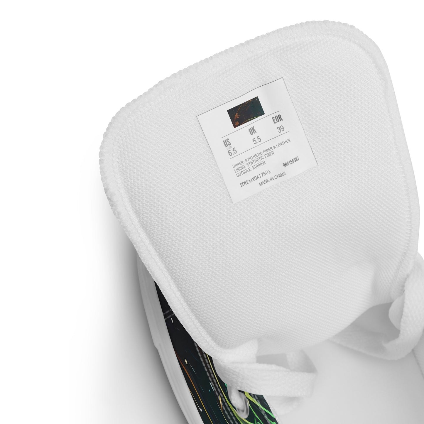 Women's High Top Canvas Shoes - Templesmith Twirl