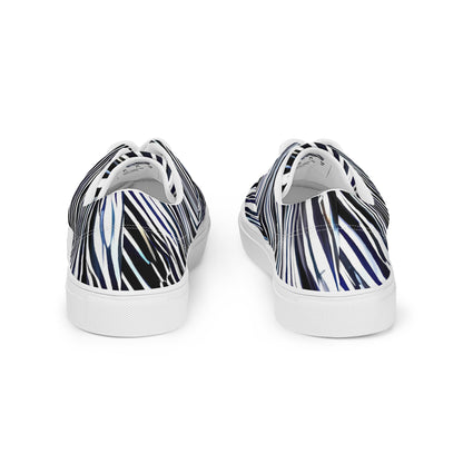 Men's Lace-Up Canvas Shoes - Dupain Waves