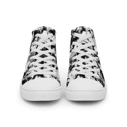 Women's High Top Canvas Shoes - Timeless Echoes