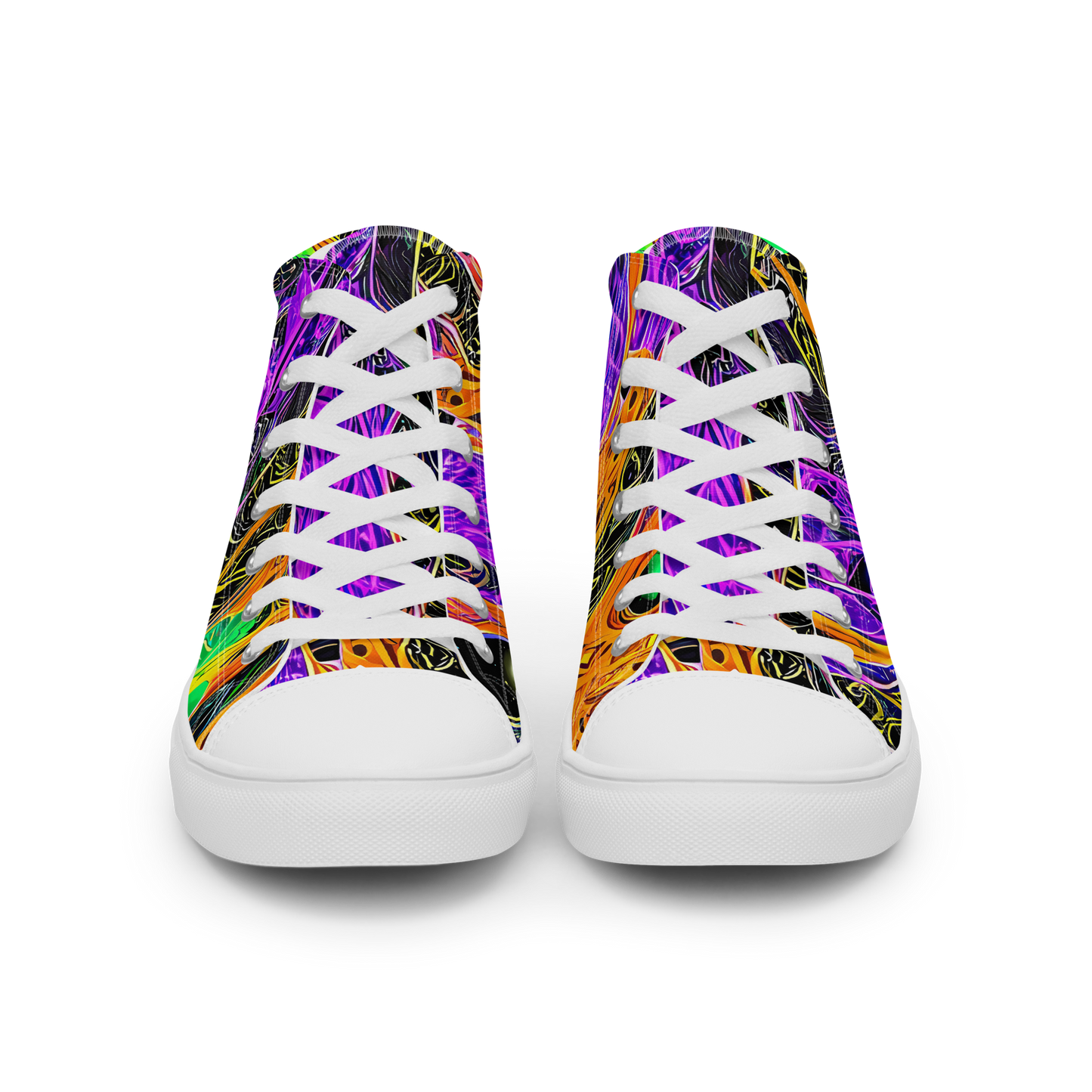 Women's High Top Canvas Shoes - Cooper's Vision