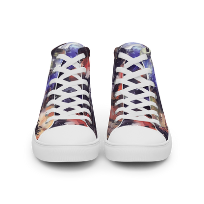 Men's High Top Canvas Shoes - Twisted Terra