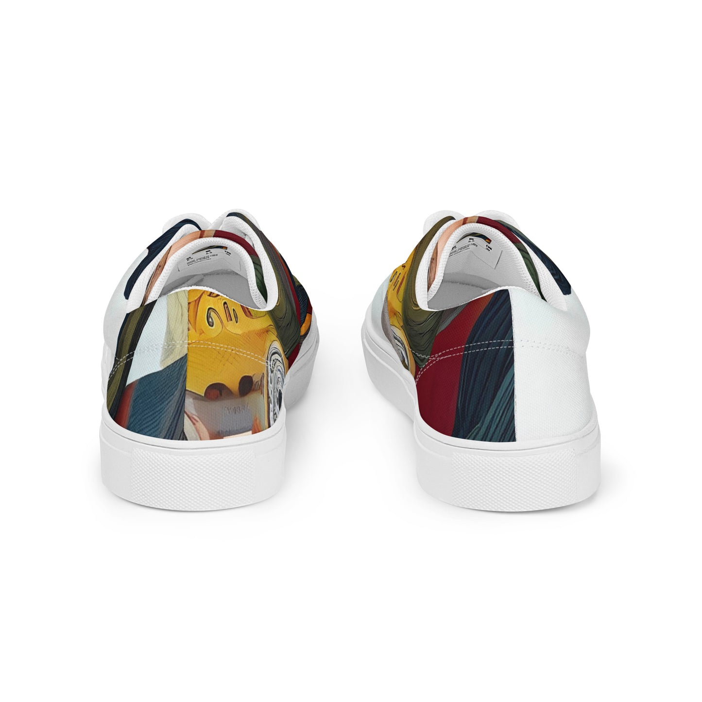 Women's Lace-Up Canvas Shoes - Analog Dreams