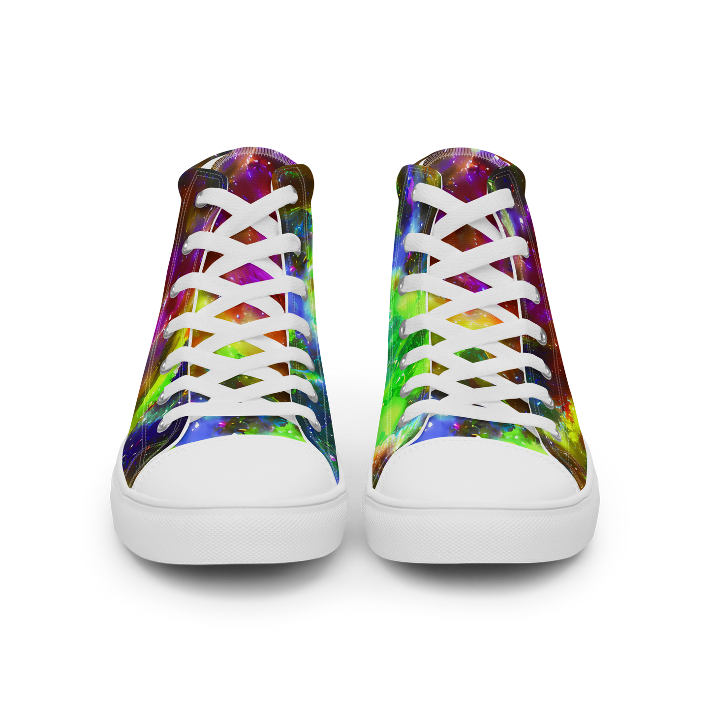 Women's High Top Canvas Shoes - Neer Nebula