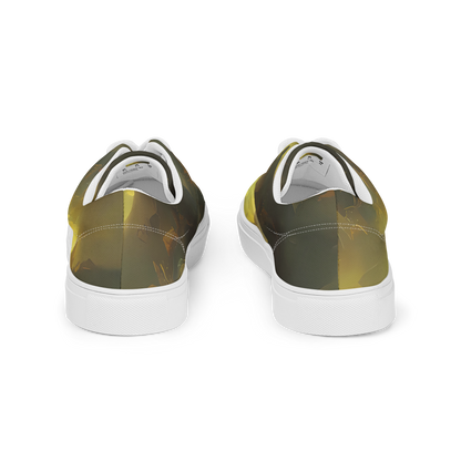 Women's Lace-Up Canvas Shoes - Crimson Tide