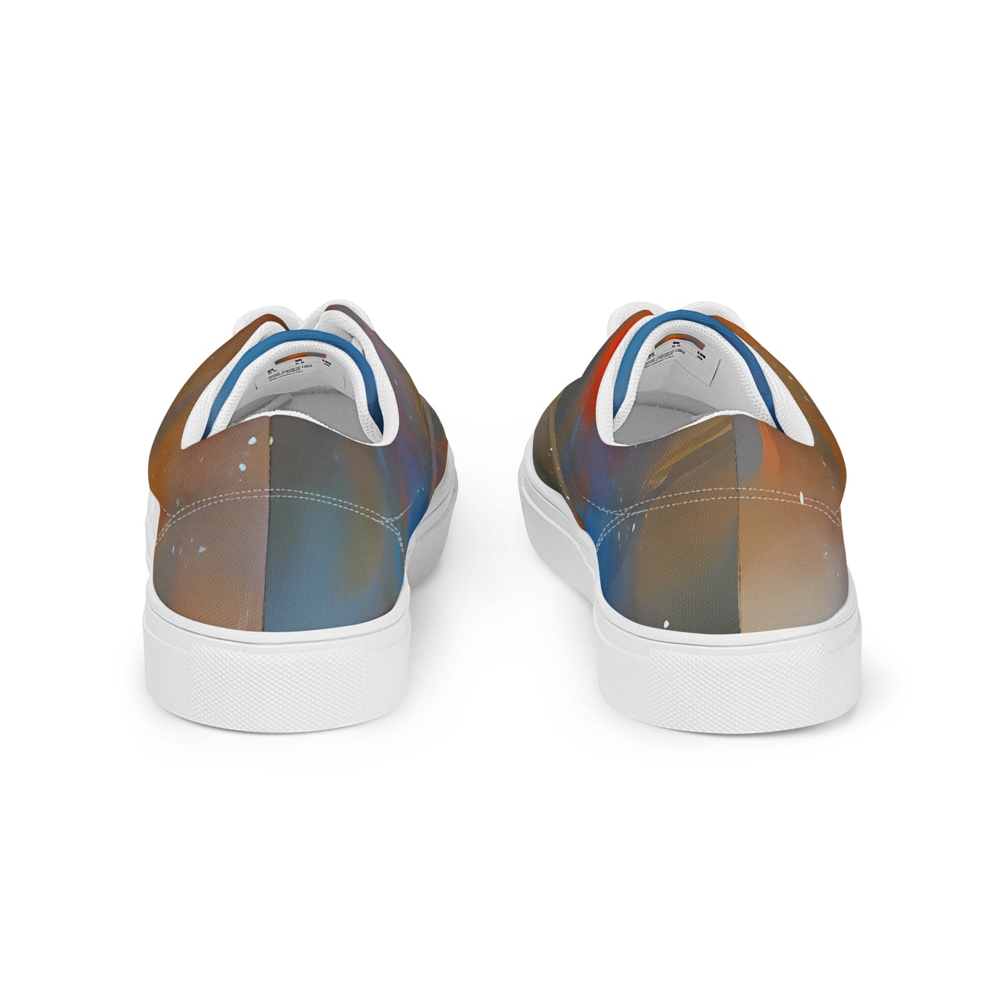 Women's Lace-Up Canvas Shoes - Inferno Ballet