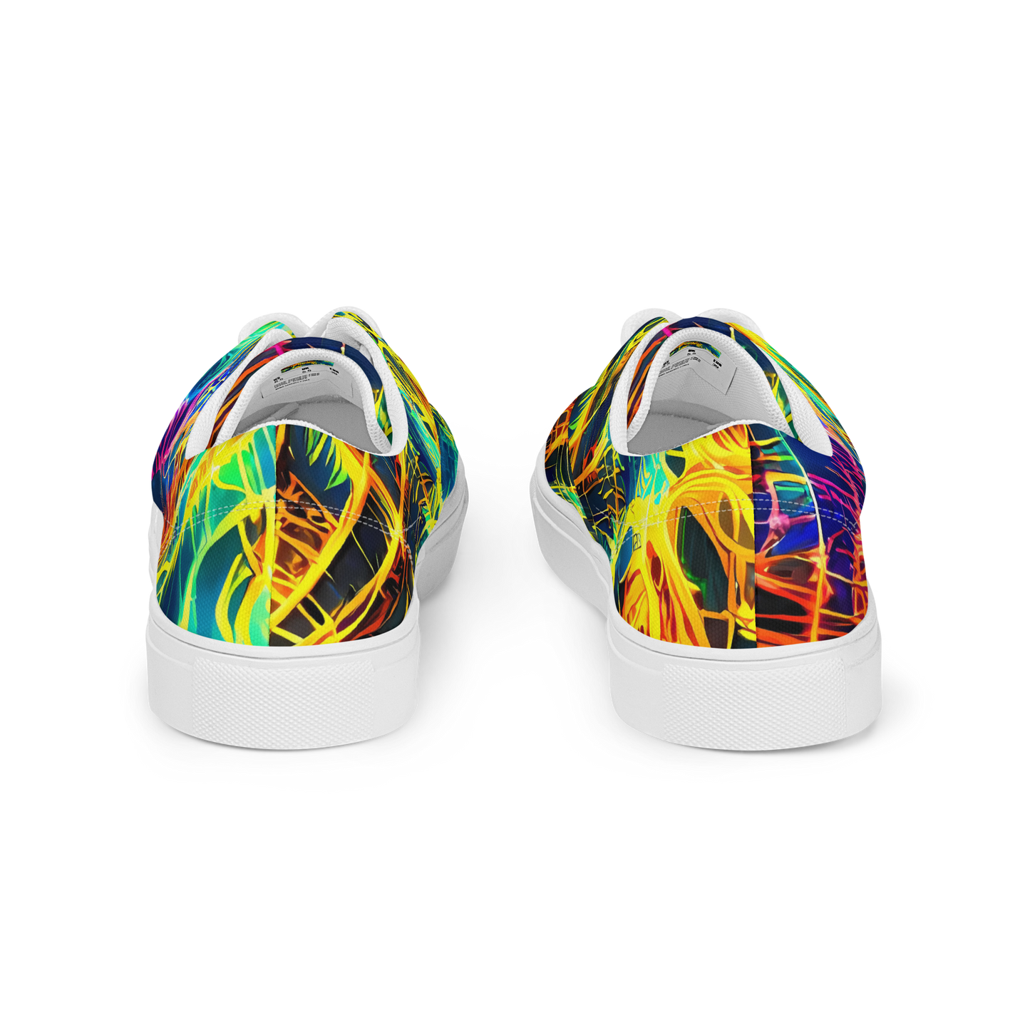 Women's Lace-Up Canvas Shoes - Kapp's Kaleidoscope