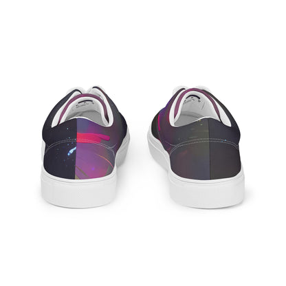 Women's Lace-Up Canvas Shoes - Etheric Echo