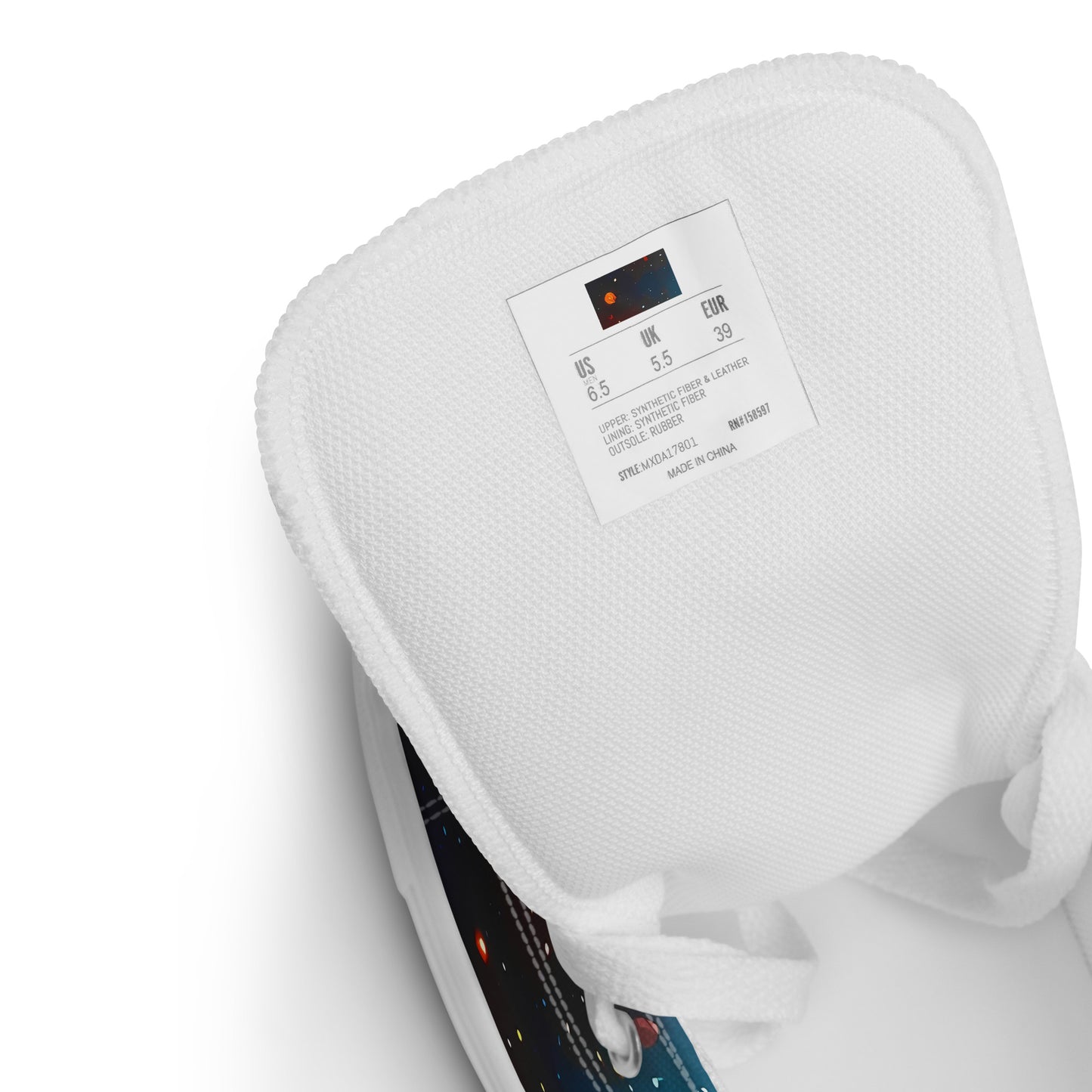 Women's High Top Canvas Shoes - Celestial Vogue