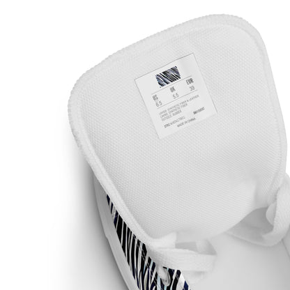 Women's High Top Canvas Shoes - Dupain Waves