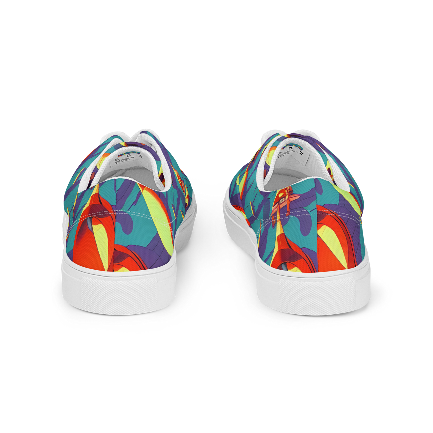 Women's Lace-Up Canvas Shoes - Sailor's Mirage