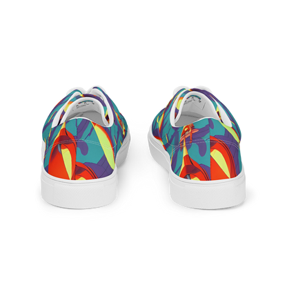 Women's Lace-Up Canvas Shoes - Sailor's Mirage