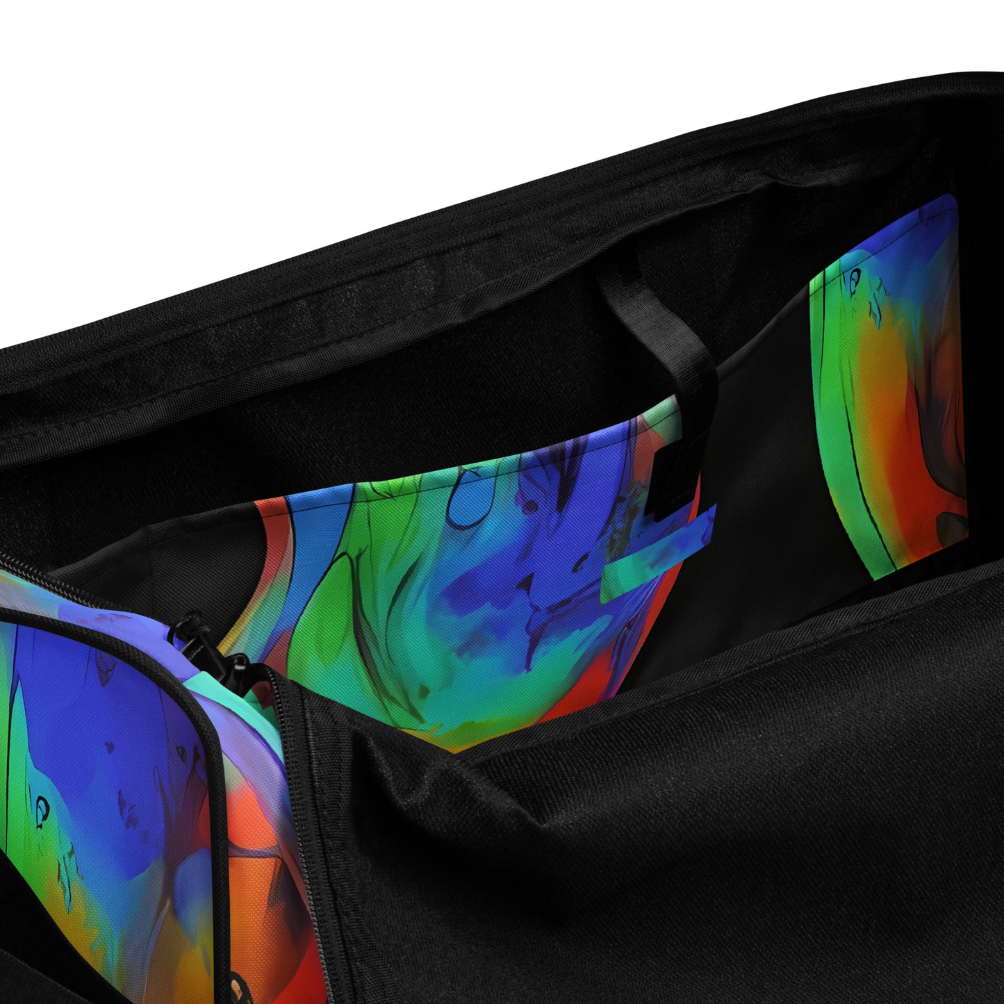 Duffle Bag - Vibrant Vortices
