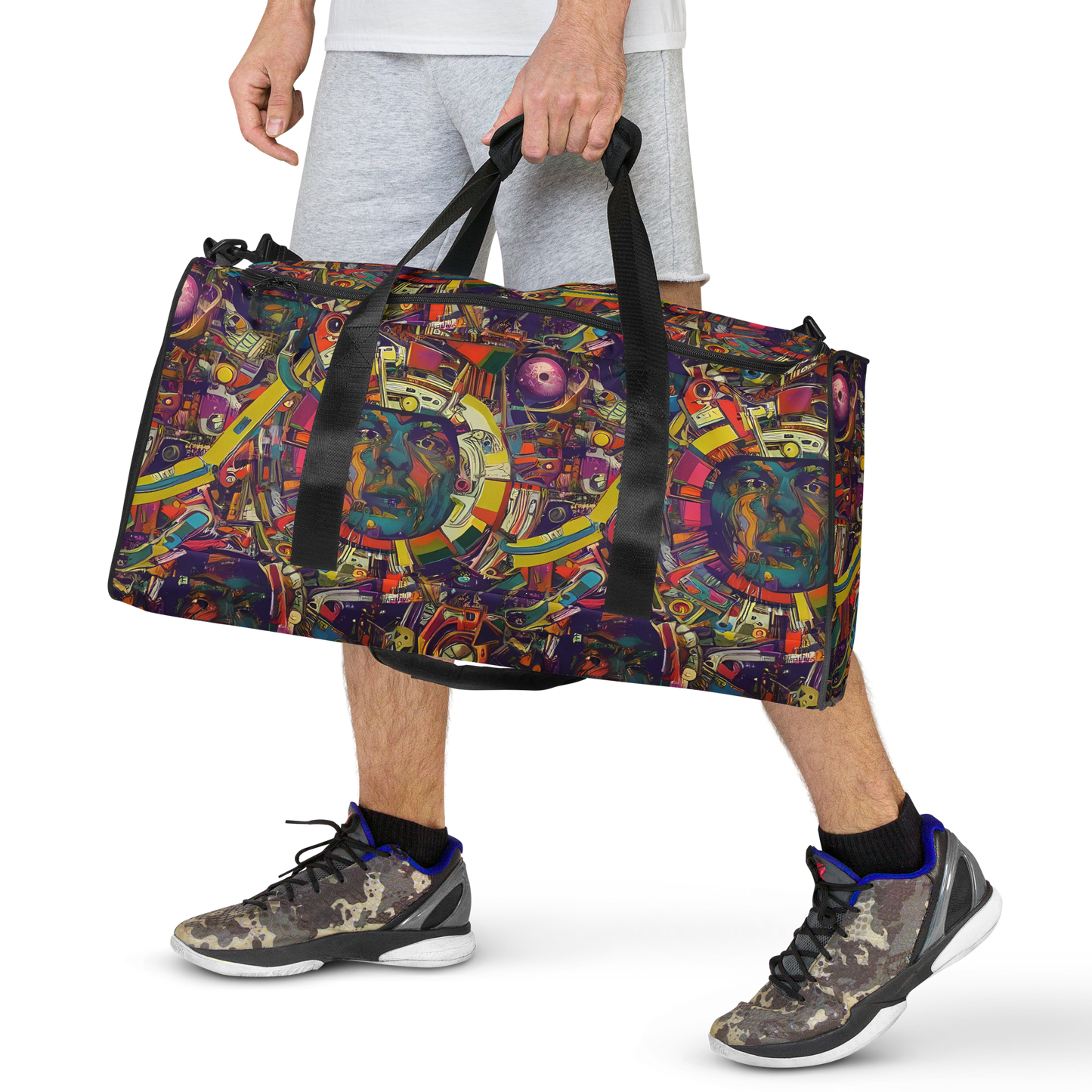 Duffle Bag - Cosmic Collage