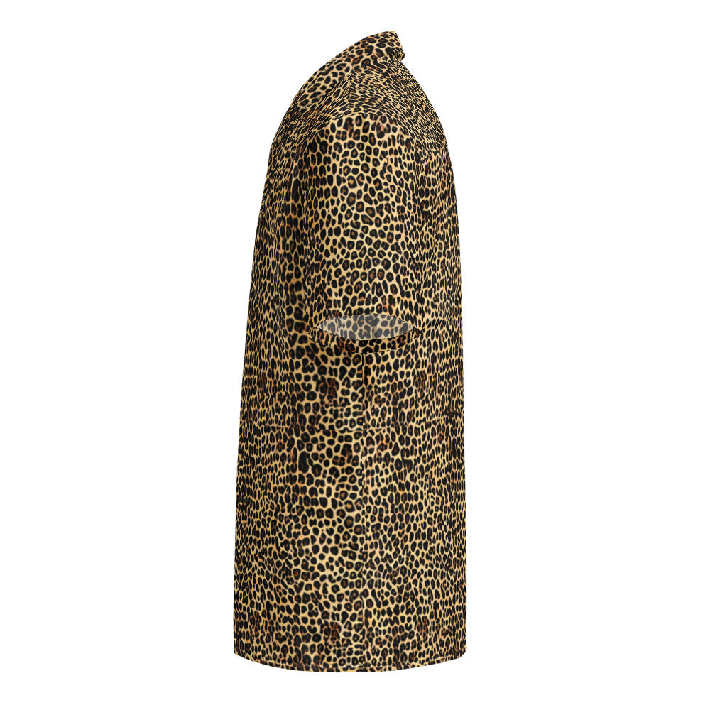 Button Shirt - Cheetah Mosaic