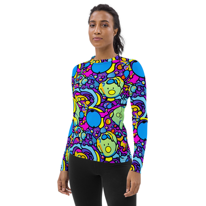 Women's Rash Guard - Enchanted Orbs