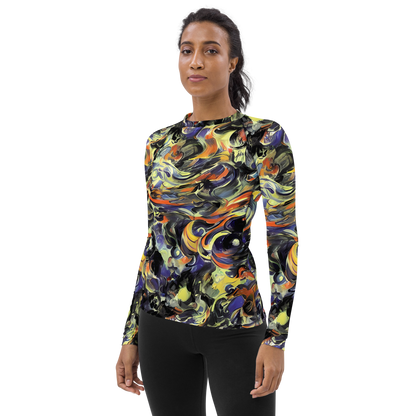 Women's Rash Guard - Twilight Chaos