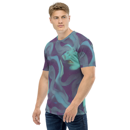 Men's Crew Neck T-Shirt - Ethereal Dreamscape