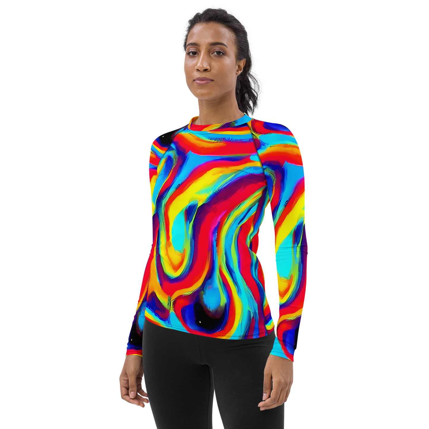 Women's Rash Guard - Stael Swirls