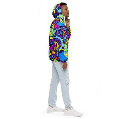 Men's Windbreaker - Radiant Lagoon