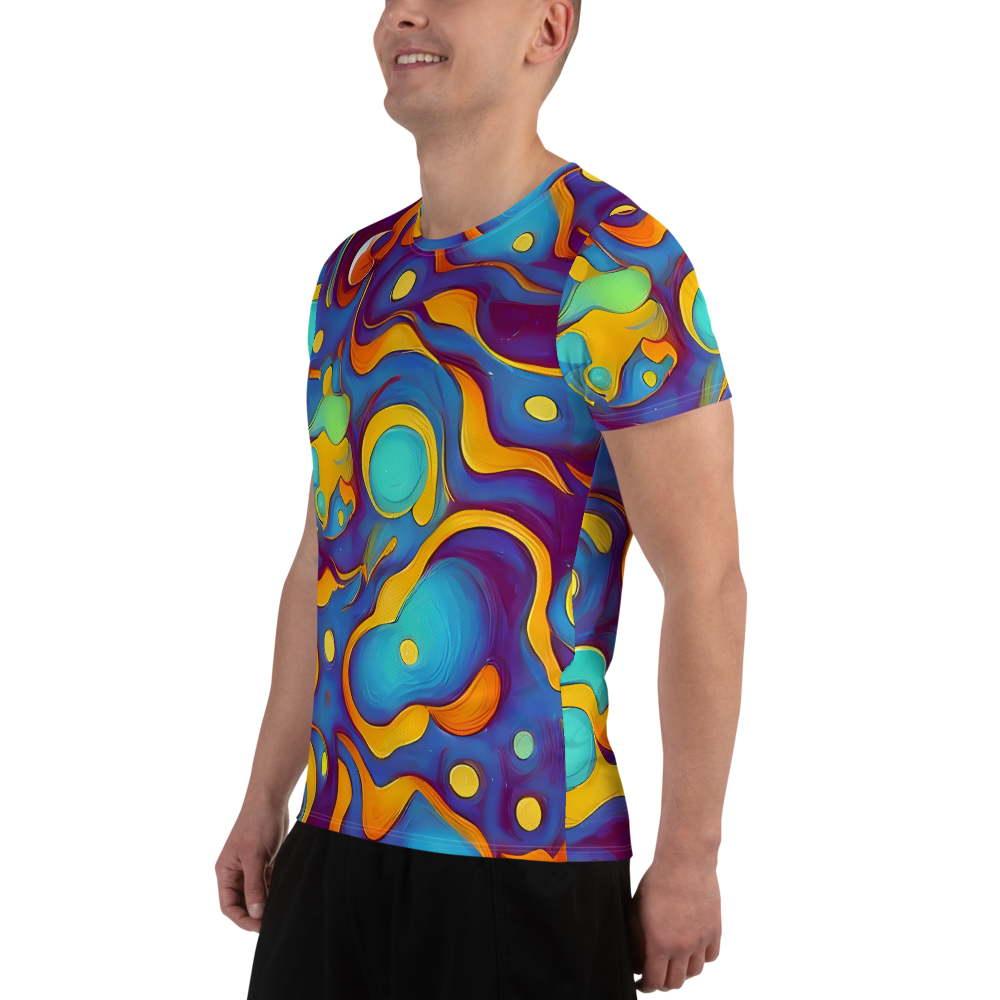 Men's Athletic T-Shirt - Pelton Swirl