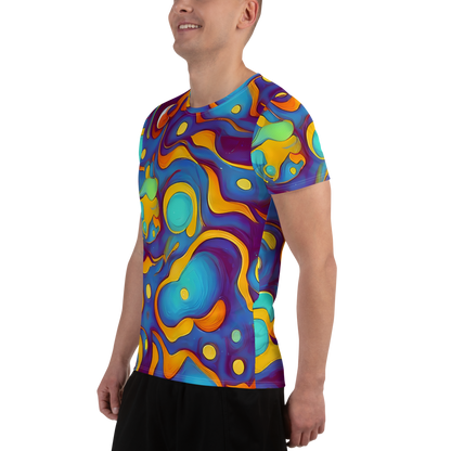 Men's Athletic T-Shirt - Pelton Swirl