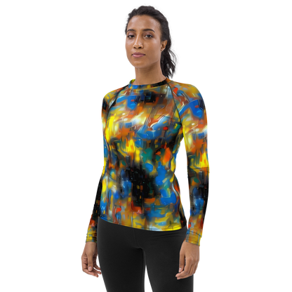 Women's Rash Guard - Wallis Warp