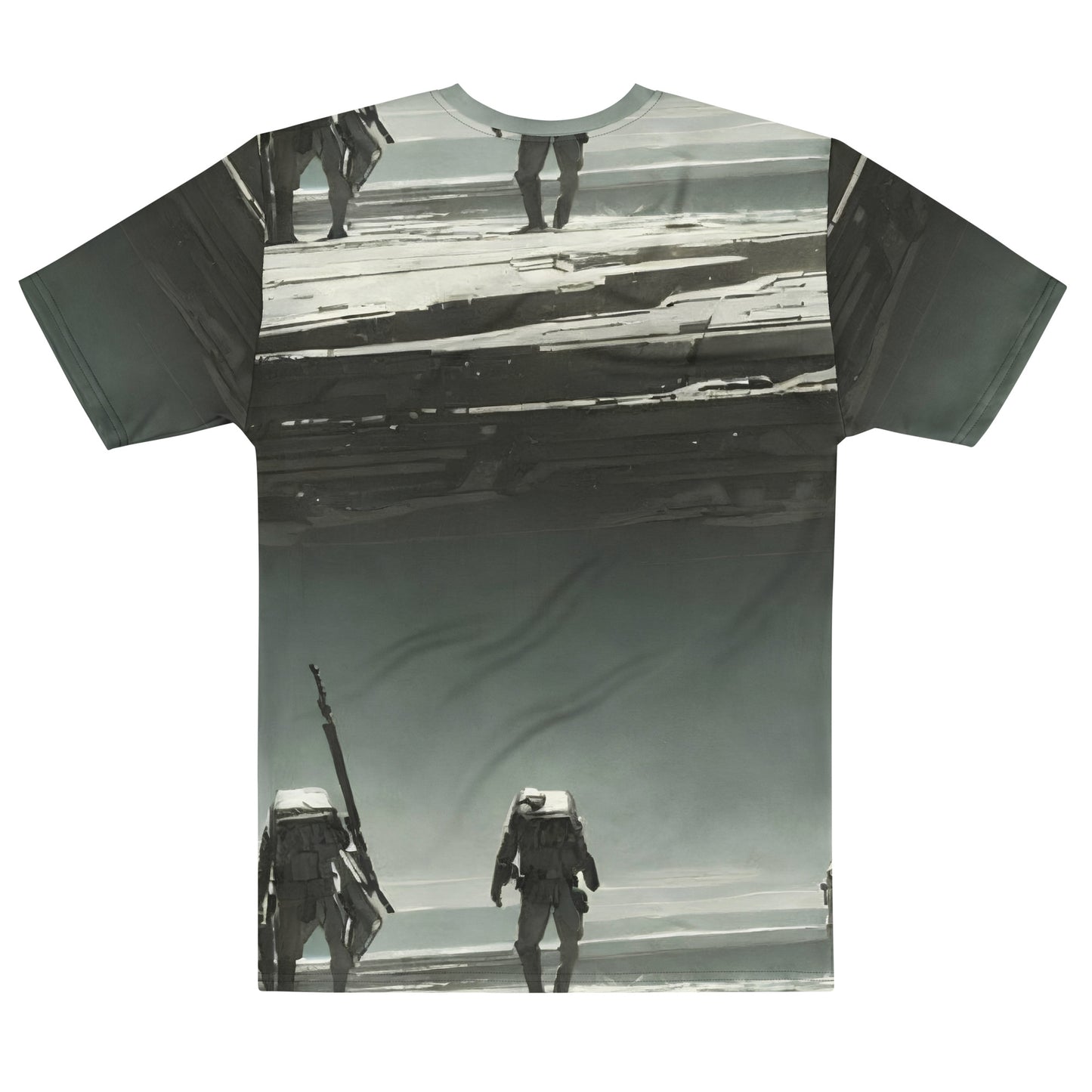Men's Crew Neck T-Shirt - Urban Shadows